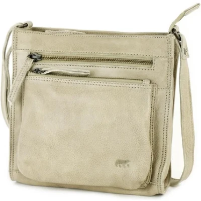 Afbeelding van Bear Design Davita Shoulderbag silver mink Damestas