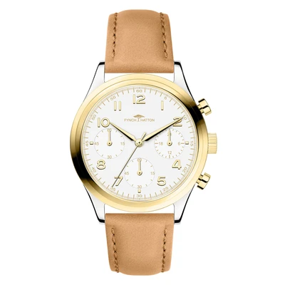 Afbeelding van Fynch Hatton Chronograaf, Dames, Maat: One Size, Braun