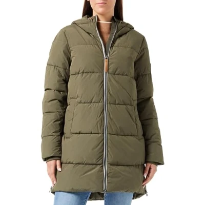 Afbeelding van camel active Winterjas, Dames, Maat: 42, Dark khaki