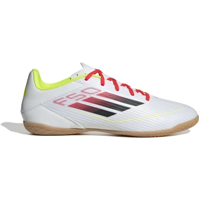 Afbeelding van adidas Uniseks Volwassen F50 CLUB Football boots Indoor, ftwr white/core black/solar yellow, 39 1/3 EU