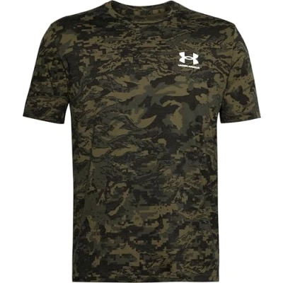 Afbeelding van Under Armour CAMO Tshirt print, Heren, Maat: XXL, Black/khaki