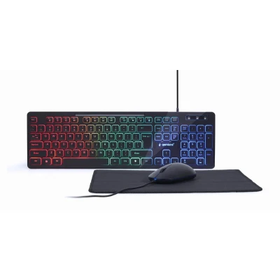 Afbeelding van Gembird KBS UML 01 toetsenbord USB QWERTY Amerikaans Engels Zwart