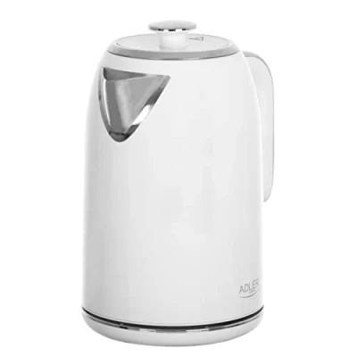 Afbeelding van Adler Waterkoker Metaal Wit AD 1341 STRIX 1,7 L