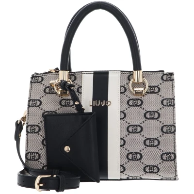 Afbeelding van LIU JO Handtas Schoudertas Manh Satchel Bag Nero Zwart
