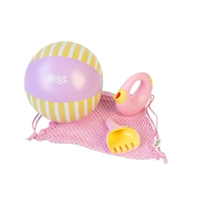 Afbeelding van Quut strandset banana pink 4 delig