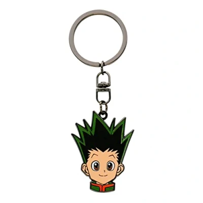 Afbeelding van Hunter x Gon&#039;s Head Metalen Sleutelhanger 4 cm