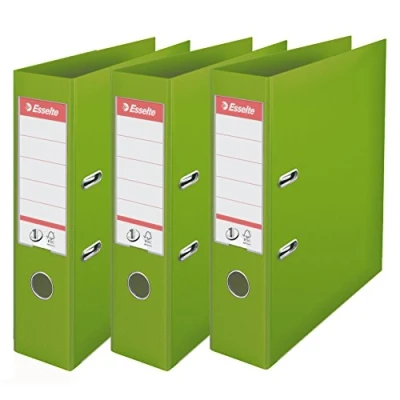 Afbeelding van Esselte Nr. 1 ordner, 3 st. 75 mm lichtgroen