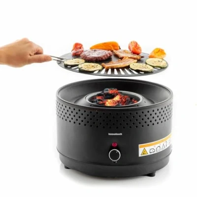 Afbeelding van Innovagoods Draagbare en Rookvrije Houtskoolbarbecue Cleanq