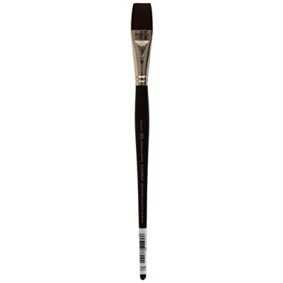Afbeelding van Winsor &amp; Newton Galeria Acrylverf Penseel One Stroke Platte vorm kort steel 19mm