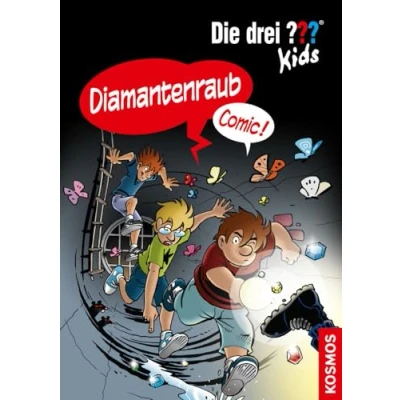 Afbeelding van Die drei ??? Kids, Diamantenraub (drei Fragezeichen)