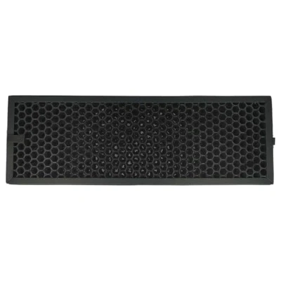 Afbeelding van vhbw Actieve koolfilter compatibel met Braun Scan &amp; Clean BFD104BE Luchtreiniger Luchtfilter Zwart