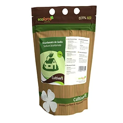 Afbeelding van CULTIVERS Natriumbicarbonaat 1 kg, 100% natuurlijk, multifunctionele benodigdheden en huishoudelijke reiniging