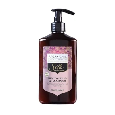 Afbeelding van Arganicare Revitalizing Shampoo Instant Detangling And Shine Argan &amp; Silk Protein 400 Ml