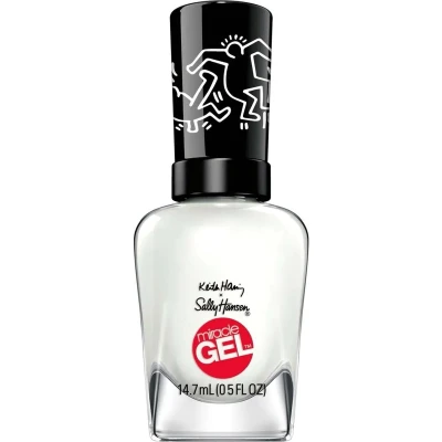 Afbeelding van Sally Hansen Miracle Gel x Keith Haring Nagellak 918 Blanc Canvas
