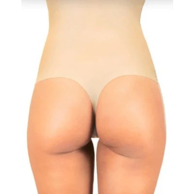 Afbeelding van Lotus High Waist Shaper Korset Dames Corrigerend Ondergoed string (21 358) Maat XL BEIGE