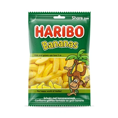 Afbeelding van Haribo Zak Bananen 8x240g
