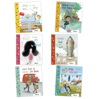 Afbeelding van Leren lezen AVI M3 Pakket 2 (6 titels)