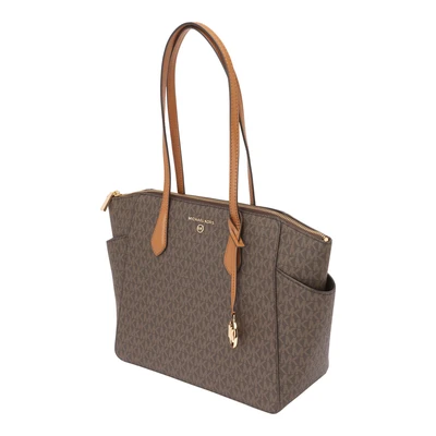 Afbeelding van Michael Kors Marilyn TOTE Handtas, Dames, Maat: One Size, Brown