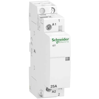 Afbeelding van Schneider electric magneetschakelaar ac ict 1no 25a 230 240v 50hz a9c20731