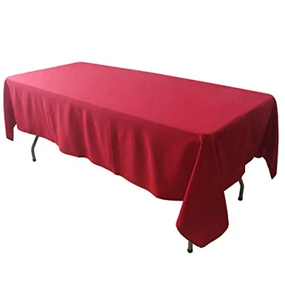 Afbeelding van KaitatsuSen Rechthoekig Polyester Stof Tafelkleed, Rood, 150x300 cm