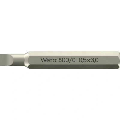 Afbeelding van Wera 05058105001 800/0 Micro Bit 0,50 X 3,0 30 Mm