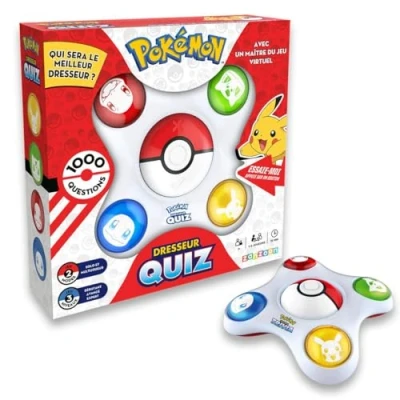 Afbeelding van Pokemon Trainer Trivia Quiz jeu électronique interactif Edition Français