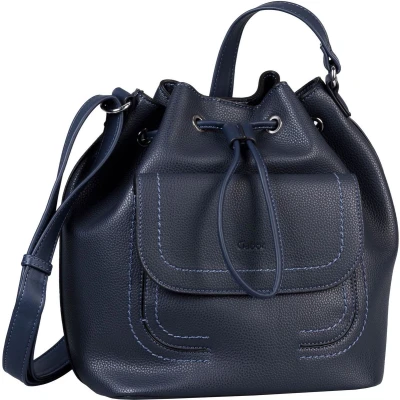 Afbeelding van Gabor Schoudertas Amy Bucket Bag Dark Blue Donkerblauw