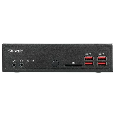 Afbeelding van Shuttle XPÐ¡ slim DH32U5 1,35L maat pc Zwart Intel SoC i5 1135G7
