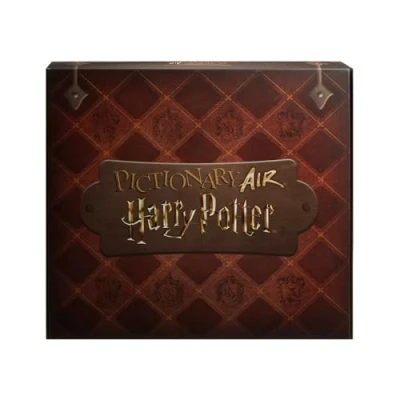 Afbeelding van Mattel Games Pictionary Air Harry Potter, bordspel voor kinderen vanaf 8 jaar (Mattel HDC62), Spaanse taal