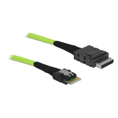 Afbeelding van Delock OCuLink PCIe kabel SFF 8611 zu Slim SAS 8654 1 m