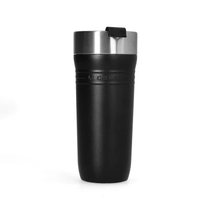 Afbeelding van Le Creuset On The Go Thermosbeker Mat Zwart 350 ml