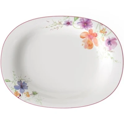 Afbeelding van Villeroy &amp; Boch Serveerschaal Mariefleur Basic 34 x 24 cm