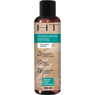 Afbeelding van Natuurlijke en effectieve Detox shampoo peeling vermindert overtolige vet ruitzuren tea tree komijn olie 250ml
