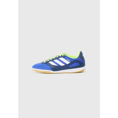 Afbeelding van adidas Performance Super SALA III Unisex Zaalvoetbalschoenen voor kinderen, Maat: 35.5, Lucid blue/white/lucid lemon Textiel