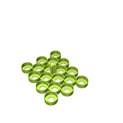 Afbeelding van Feldherr Verfrek compatibel met Citadel verfpotten (12 ml) 18 compartimenten, Kleur:Green