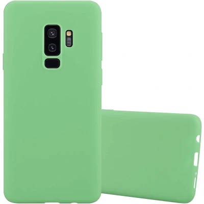 Afbeelding van Cadorabo Hoesje geschikt voor Samsung Galaxy S9 PLUS in CANDY PASTEL GROEN Beschermhoes gemaakt van flexibel TPU silicone Case Cover