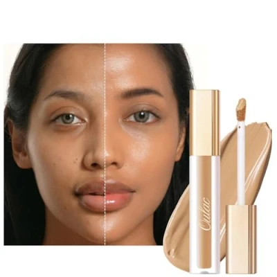 Afbeelding van Oulac Make up Basis Concealer met Gemiddelde Tot Hoge Dekking,Natuurlijke Matte Afwerking,Zeer Hydraterende Veganistische Formule,3.8ml