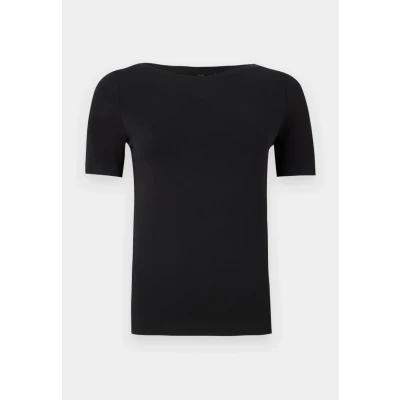 Afbeelding van Vero Moda Vmpanda Tshirt basic, Dames, Maat: Small, Schwarz