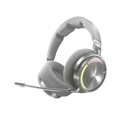 Afbeelding van Corsair Virtuoso MAX Gaming Headset Draadloos Multi Platform Zilver