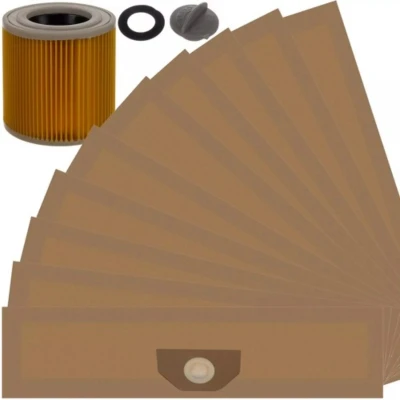 Afbeelding van Malatec Stofzuigerzakken 10 stuks + filter 22580