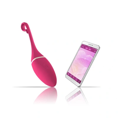 Afbeelding van Vibrerend Eitje met App Realov Roze