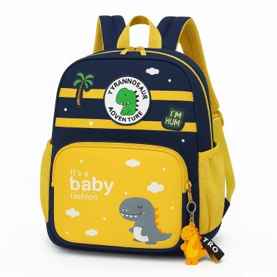 Afbeelding van rugzak , schooltas meisje, jongen, kind,licht, schooltas, meisjes, jongens, basisschool, 4 6 jaar, waterdicht, schattig, voor A4, rugleuning, kleuterschool, reizen, met borstband geel