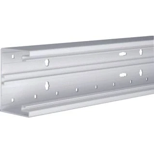 Afbeelding van Hager br65 bodemprofiel 65x100 mm pvc lichtgrijs br6510017035