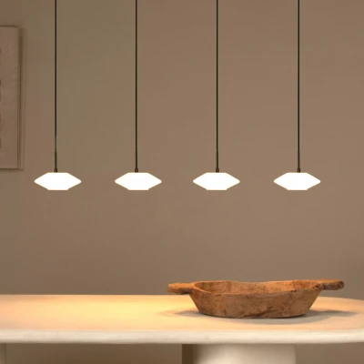 Afbeelding van Lucide TREVOR Hanglamp 4xG9 Opaal