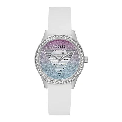 Afbeelding van Guess LADY IDOL Horloge, Dames, Maat: One Size, White