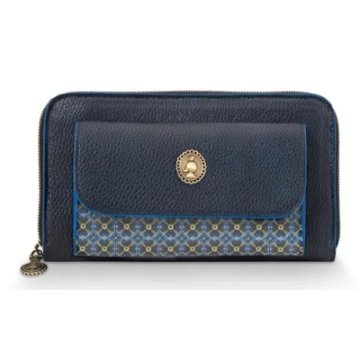 Afbeelding van Pip Studio Wally Portemonnee, Dames, Maat: One Size, Blauw