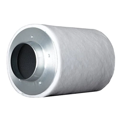 Afbeelding van Prima Klima ECO Line AKF actieve koolstoffilter luchtfilter geurfilter afvoerluchtfilter grow filter voor buisventilatoren verschillende maten (240 m3 360 125 mm flens)