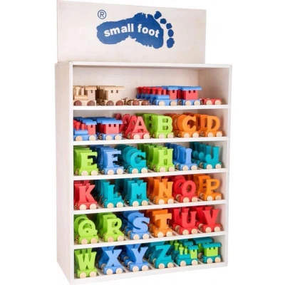 Afbeelding van small foot Coloured Letter Train F