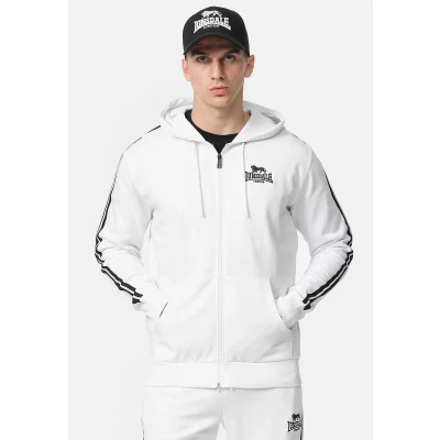 Afbeelding van Lonsdale London BALNAKEIL Vest met capuchon wit zwart XXL