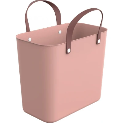 Afbeelding van Rotho Plastic boodschappentas 25l Roze Multibag